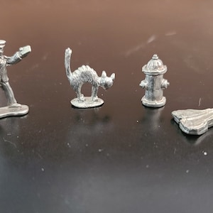 Dogopoly Monopoly Game Replacement Pewter Tokens