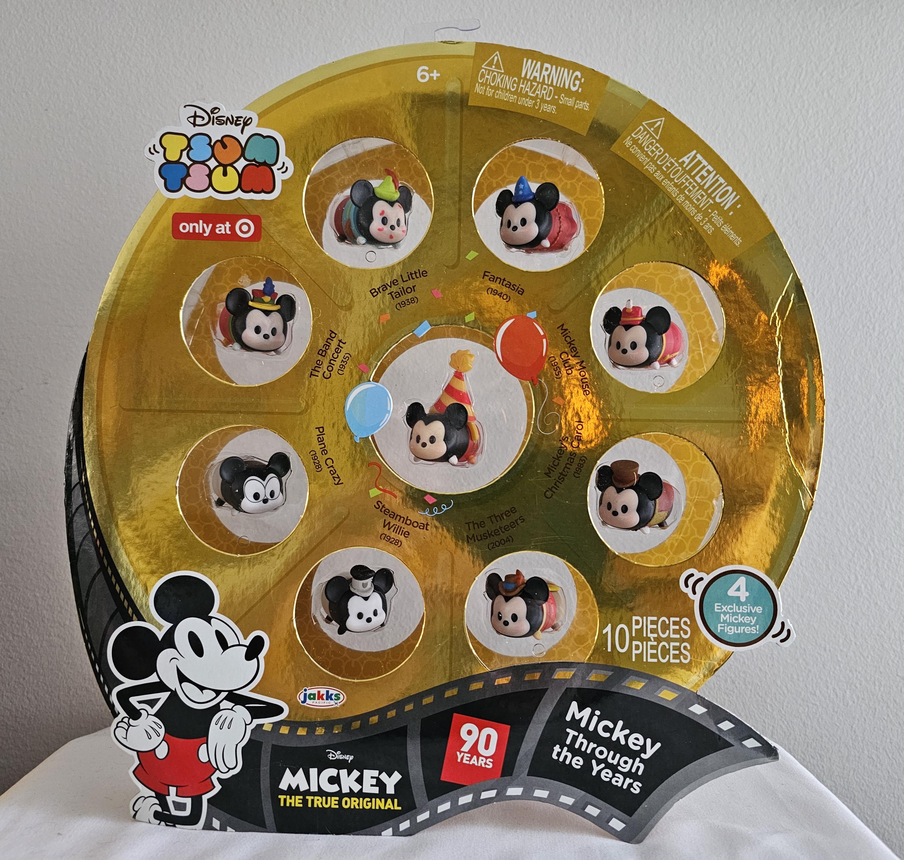 Disney Tsum Tsum Mickey Mouse 90th Birthday Anniversary Through
