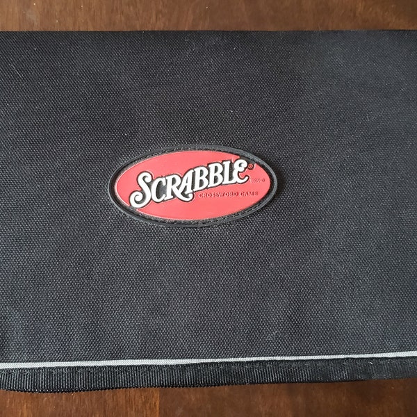 2001 Scrabble Game Folio Edition - For Travel with Case