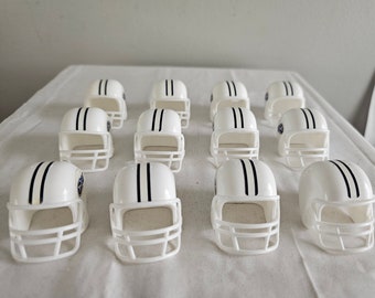 Lot of Twelve (12) Tennessee Titans Mini Gumball Helmets