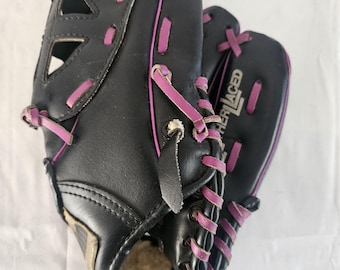 Gant De Baseball Jeunesse Franklin Bo Jackson Signature Series - Cuir Lacé Noir - Main Droite