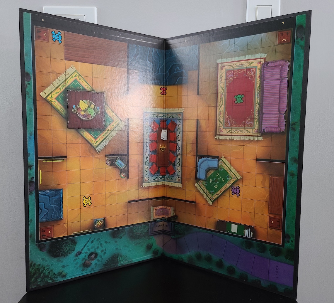 Lot of 9 Board Games Boards Only Unique Vintage Mix Etsy