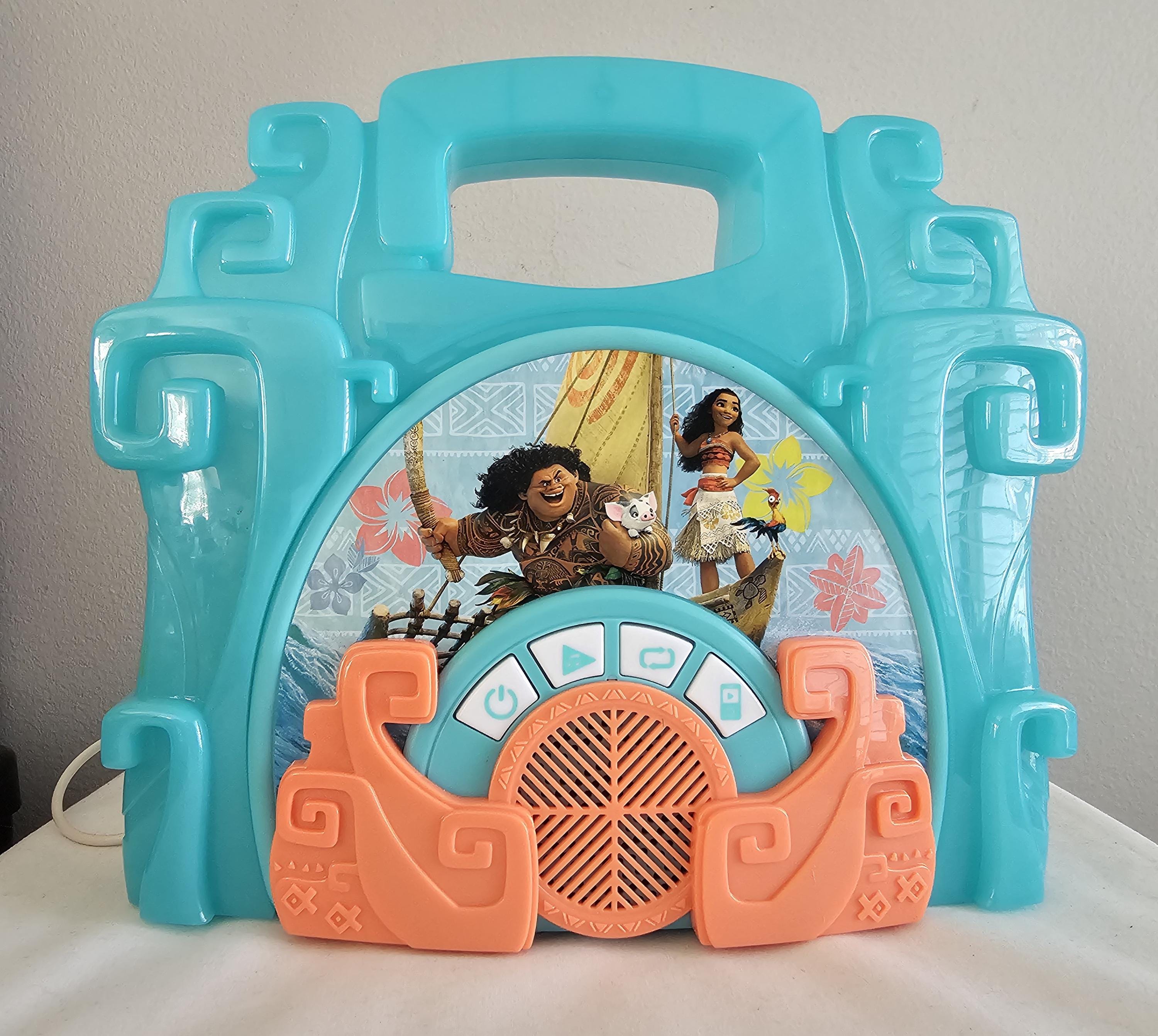Disney Moana Sing Along Boombox With Microphone - Etsy