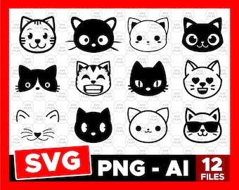 Download Kitten Svg Etsy