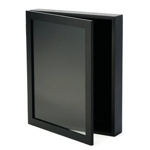 Shadow Box Display Case Opens/closes Like a Door Real Wood, Strong ...