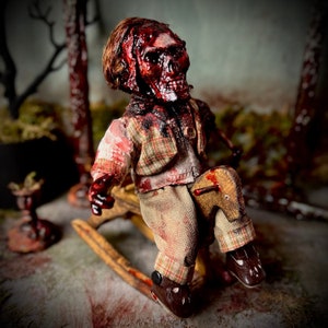 Jack - creepy doll, haunted dolls, creepy cute, oddities,, horror decor, scary doll, ooak doll, macabre,gothic doll,horror art, handmade