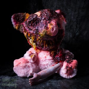 SnortChops- oddities pig creepy doll gothic horror ooak dolls scary decor spooky cute halloween horror props gift weirdcore haunted dark art