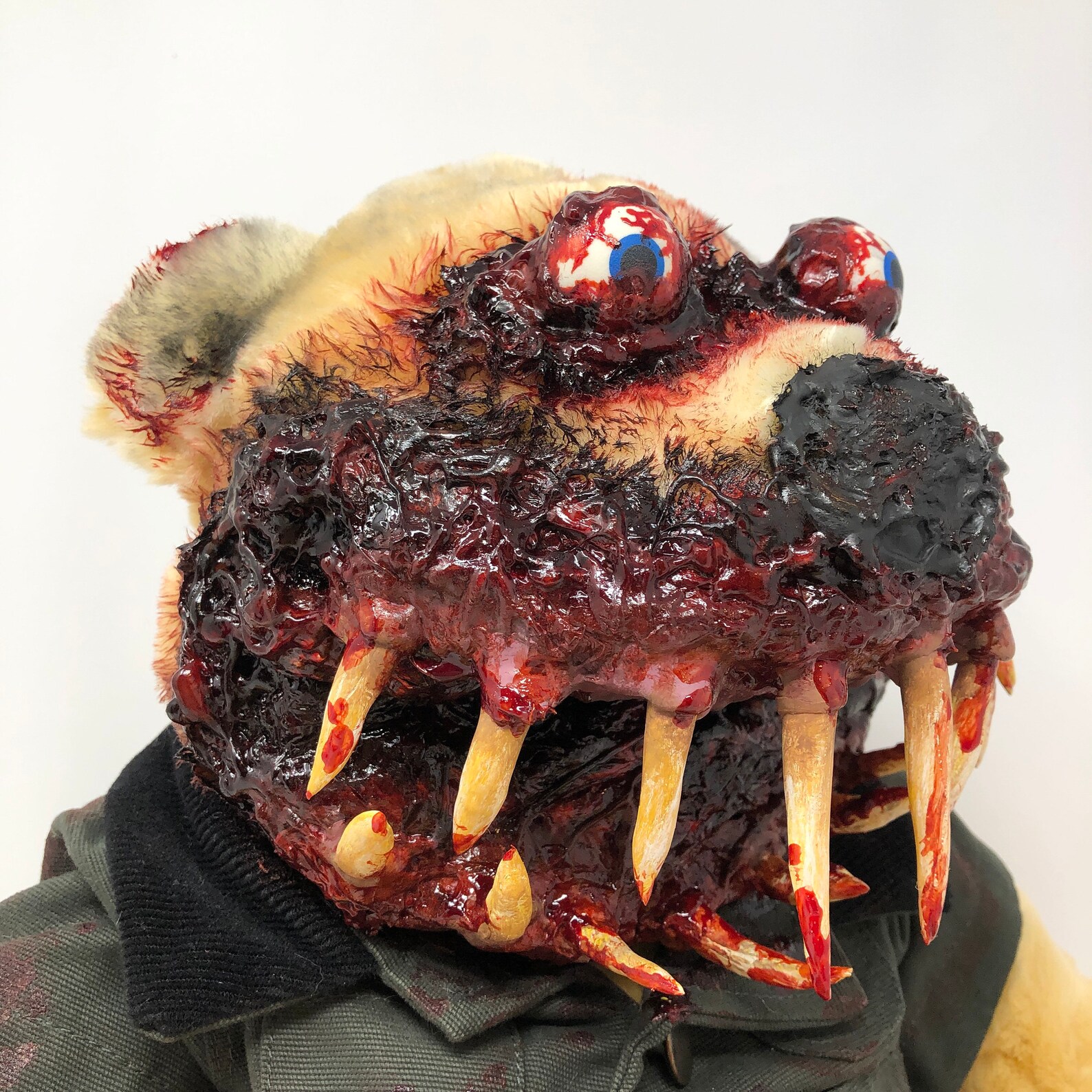 Bob Royally Creepy Creations scary stuffed teddy bear horror | Etsy