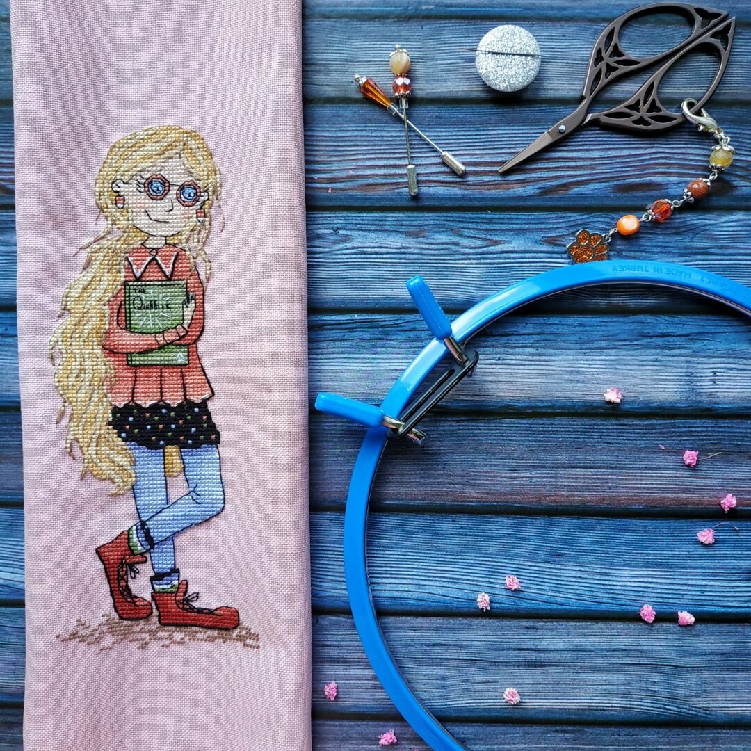 Luna Witch Cross Stitch Pattern DIY Gift for Fandom Fans - Etsy