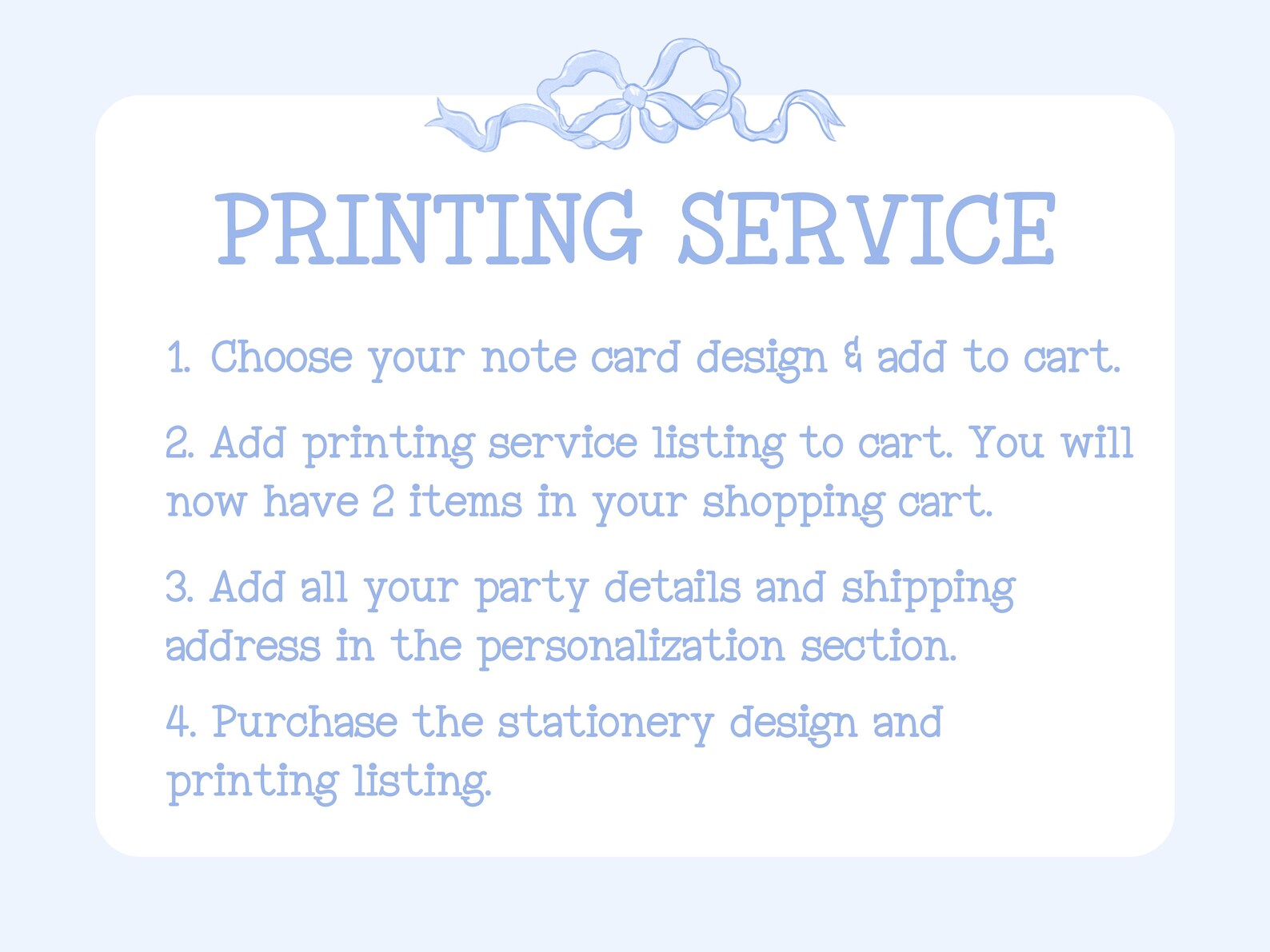 Stationery Note Card Set - 5.5