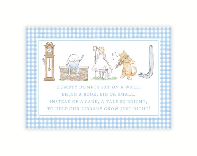 Nursery Rhyme Books for Baby Card