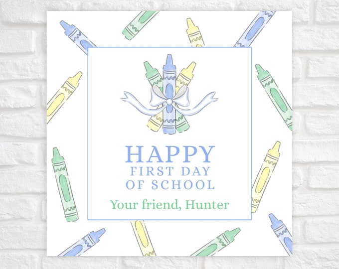 Happy First Day of School Tag