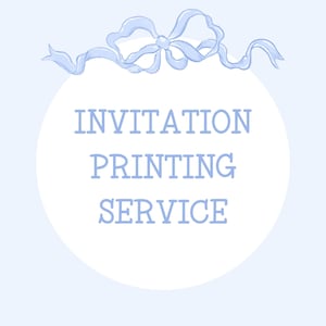 Professional 5&quot; x 7&quot; Invitation Printing - Matching Envelopes / Two Sided Printing Included