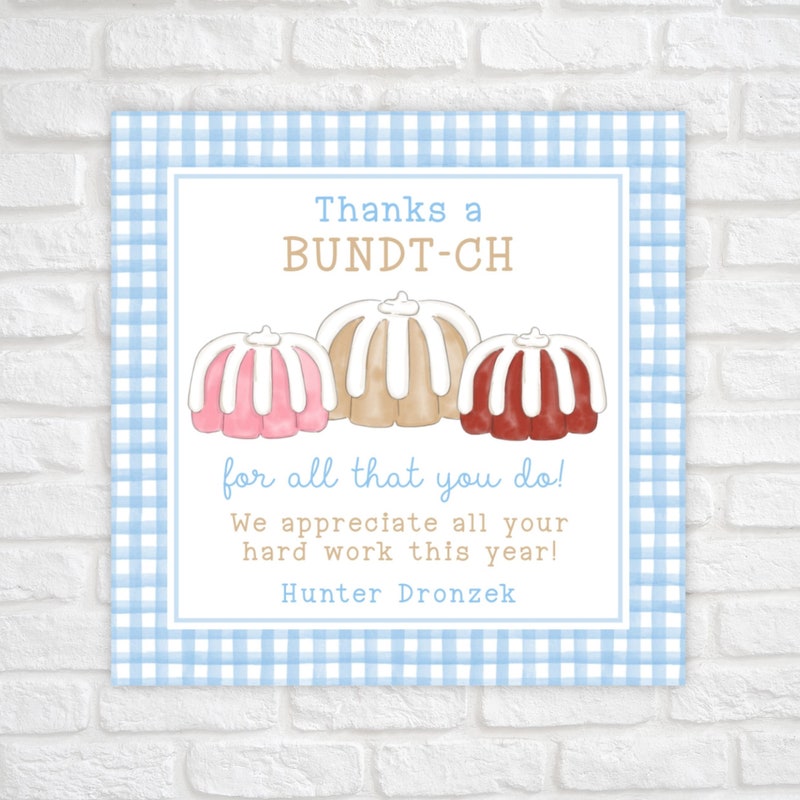 Thanks a Bundt - Etsy