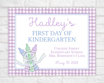 Back to School Sign Printable, First Day of School Sign Editable, Printable First Last Day of School Sign, Personalized School Sign Poster