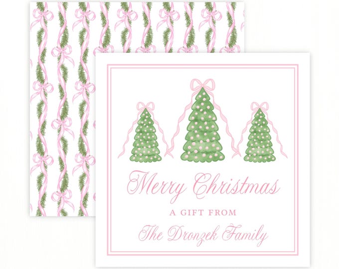 Christmas Gift Tags Printable, Printable Christmas Tags, Christmas Gift Tags Personalized, Watercolor Christmas Gift Tags, Grandmillennial
