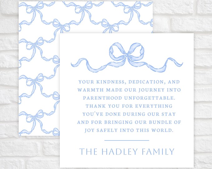 Printable Nurse Basket Thank You Tags