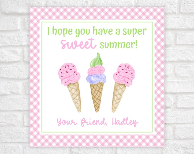 Have A Sweet Summer Tag
