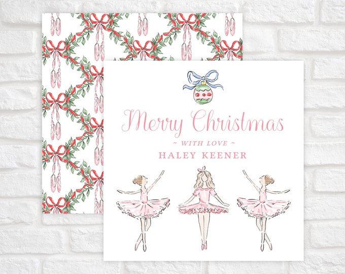Nutcracker Ballet Gift Tags
