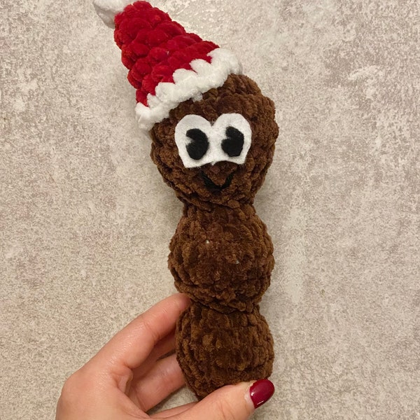 Mr Hankey The Christmas Poo South Park Crochet Character Plushie Handmade Physical Product