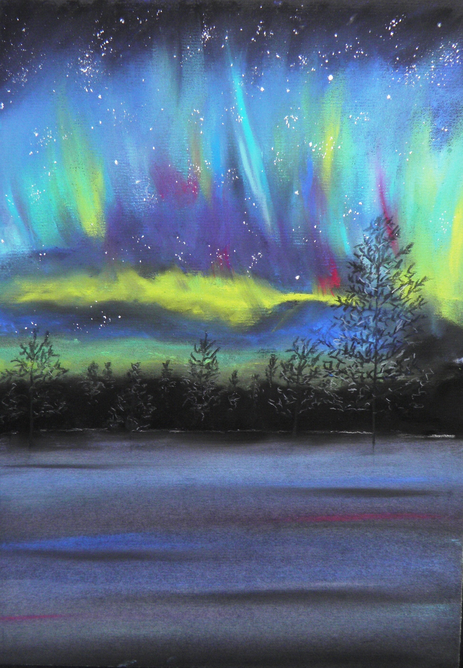Northern Lights Limited Edition Framed Print / Northern Lights Etsy