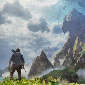 Uncharted Canvas Print, Uncharted Wall Art