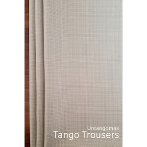 Tango Trousers Professional Homemade & Custom to Your Measure Beige