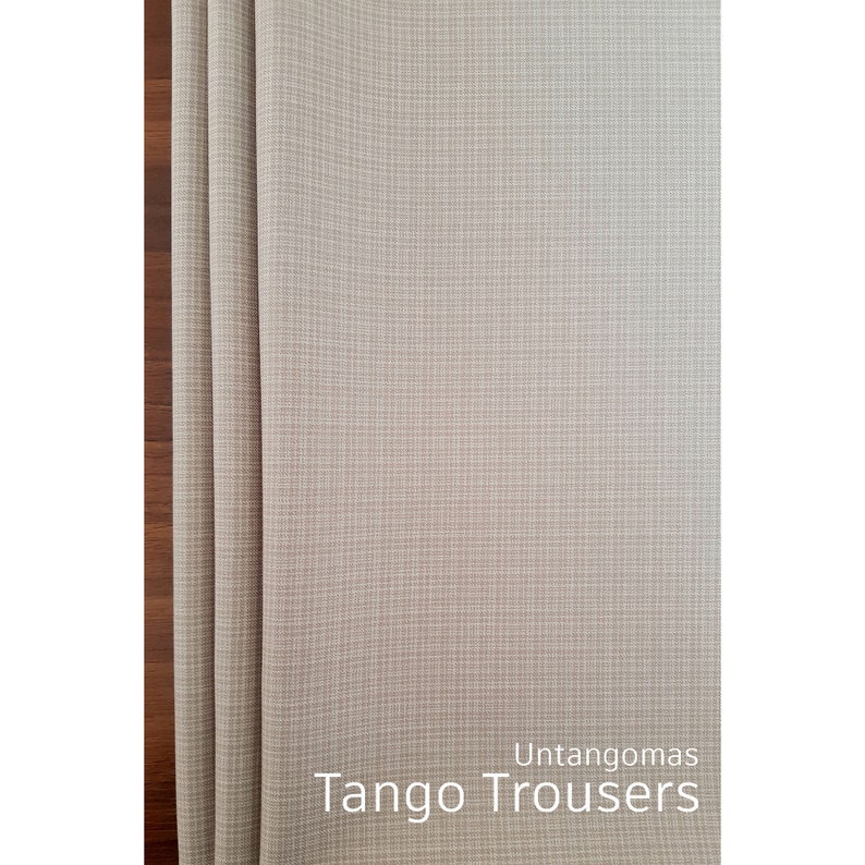 Tango Trousers Professional Homemade & Custom to Your Measure Beige