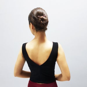 Reversible Tango Top -  Black, Red, Burgundy, Navy Blue, Green, Purple, Off-White