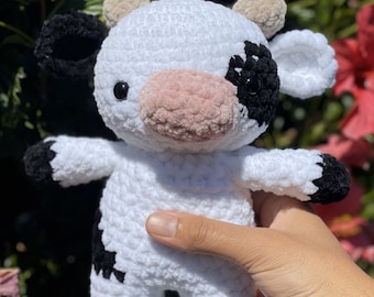 Cow Amigurumi Plushie