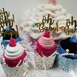 Baby Onesie Cupcake Gift