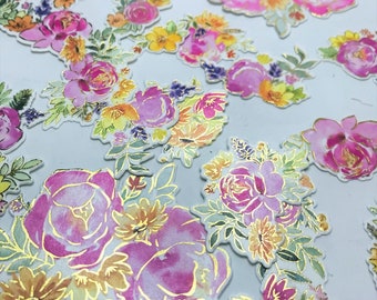 Painted Peony Mix Ephemeras