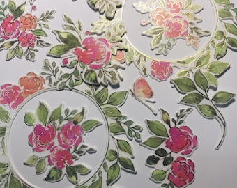 English Garden Washi Ephemeras