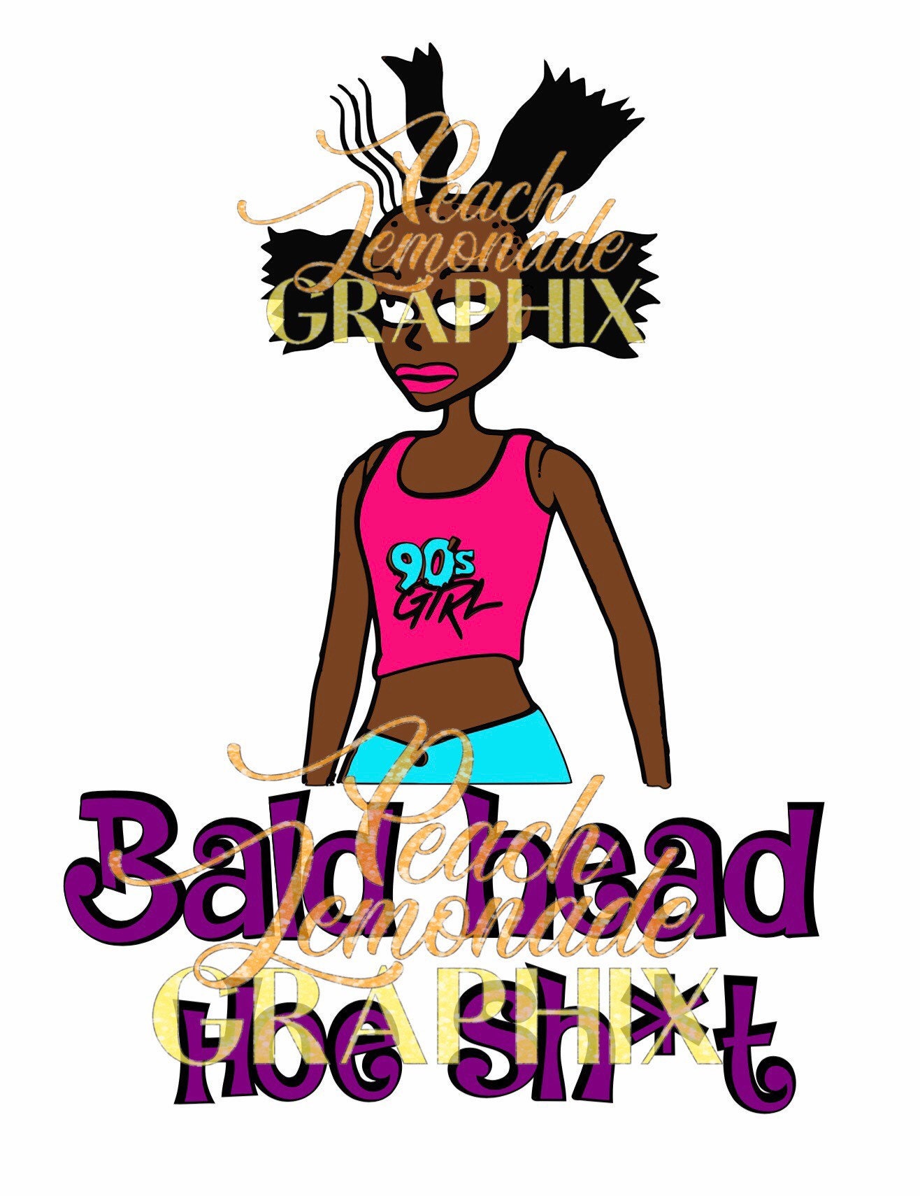 90'S BALD HEAD HOE Shit - Etsy