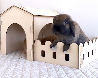 bunny hide house