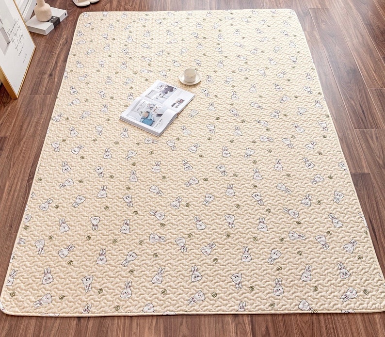 Tokihut XL Washable Pet Playpen Floor Mat Playmat for Dogs Etsy
