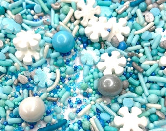 Streumix glitzernde Schneeflocken Streumix