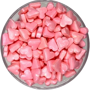 Sprinkles Heart Pink Heart Sprinkles -- Valentines Heart Kisses Sprinkle Red Pink Blue Purple Valentine&#39;s Day Love Lips Hearts Two-Tone