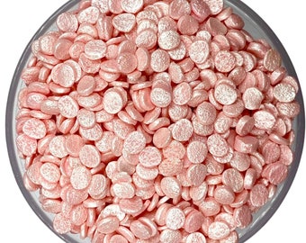 Confettihagelslag C Roze glanzende hagelslag