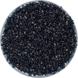 Sugar Crystals R Black Chunky Sugar Crystals -- Birthday Bridal Soft Colors Earth Tone Jewel Tones Colored Sugar