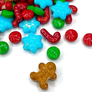 Streusel Mix Urlaub Mix Streusel -- Weihnachten Urlaub Winter Schneeflocken Lebkuchen Zuckerstangen Urlaub Weihnachts Streusel Urlaub