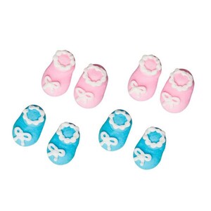 Pink and blue booties shop