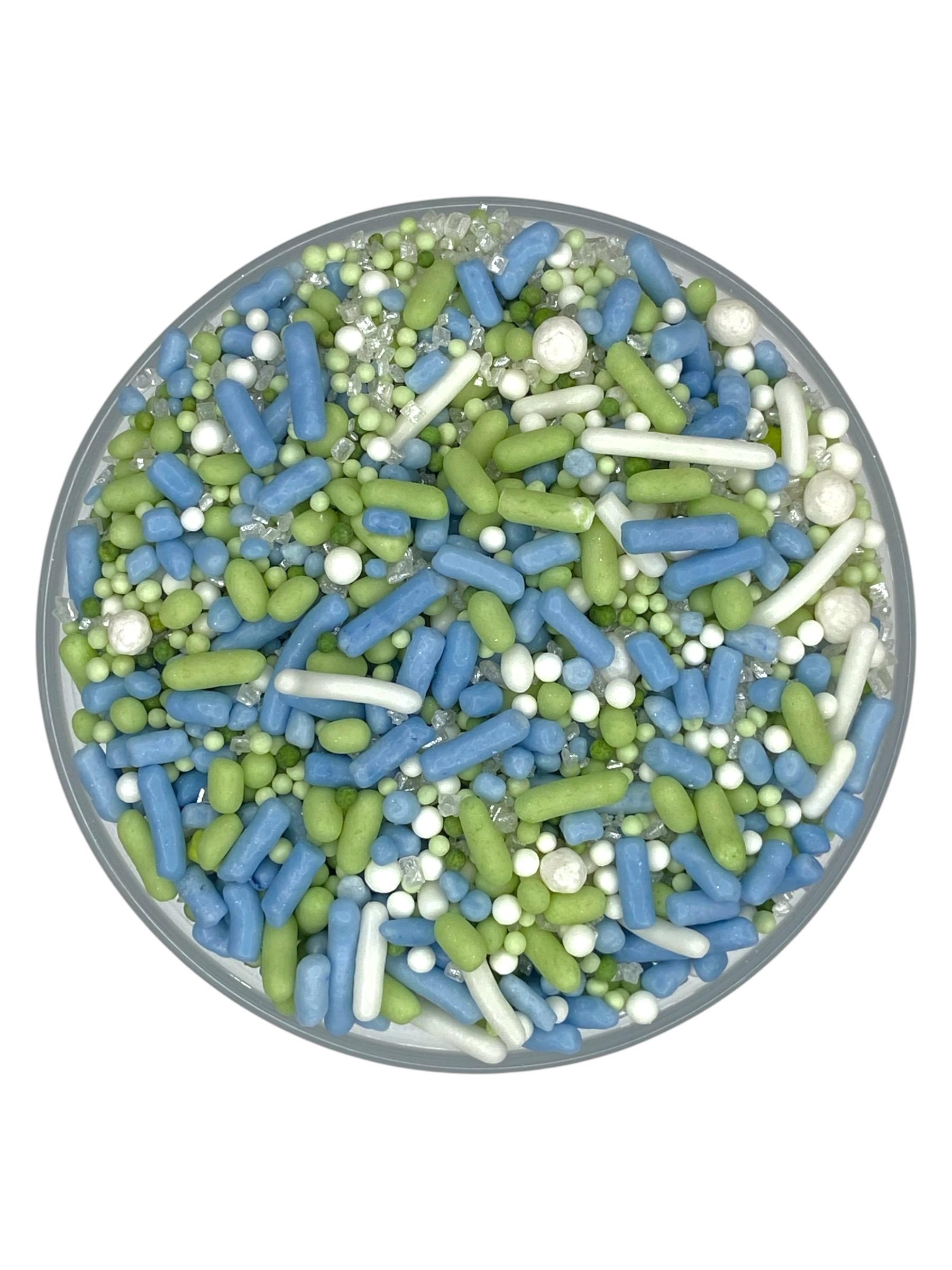 Sprinkle Rice Blue Sprinkle Mix Dusty Blue Sprinkle Mix - Etsy