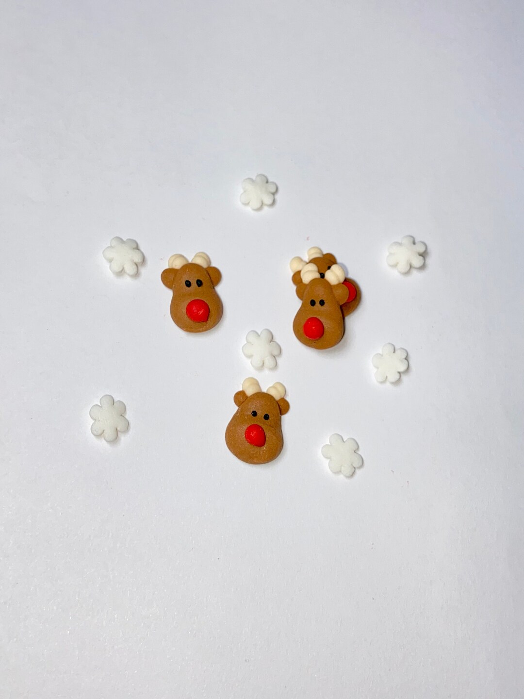 Royal Icing Mini Reindeer Winter Christmas Reindeer Themed Party