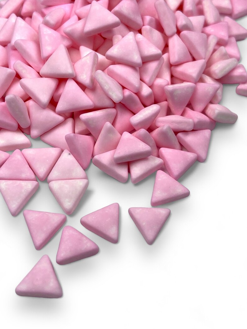 Triangular Candies Sprinkles Triangle C Pink Triangle Sprinkles - Etsy