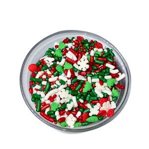 Sprinkle Mix Christmas Stockings Sprinkle Mix -- Edible Holiday ...