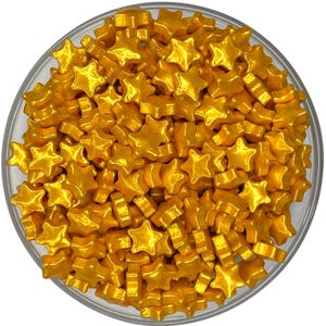 Sprinkles Star Gold Tiny Mini Sprinkles