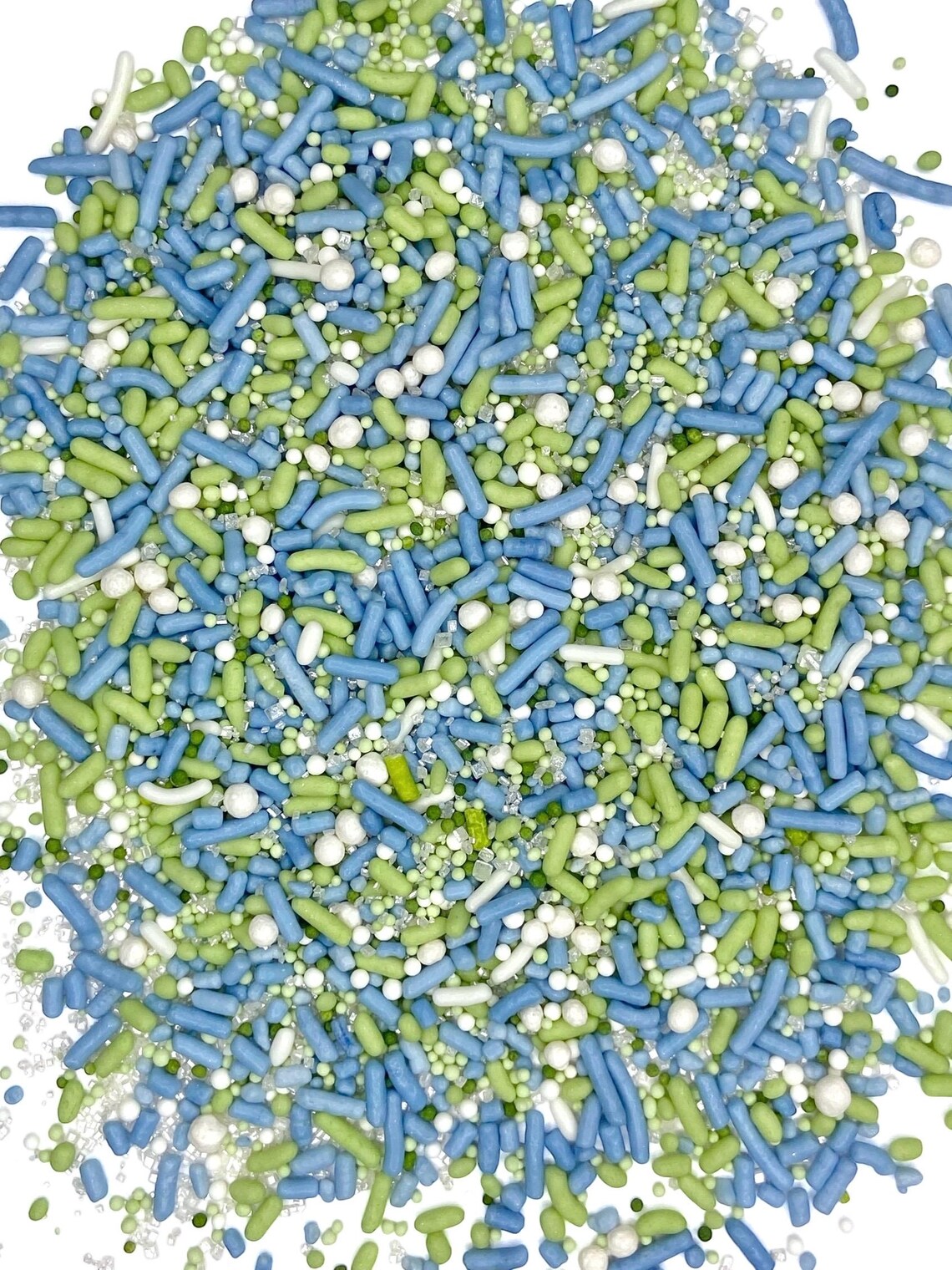 Sprinkle Rice Blue Sprinkle Mix Dusty Blue Sprinkle Mix - Etsy
