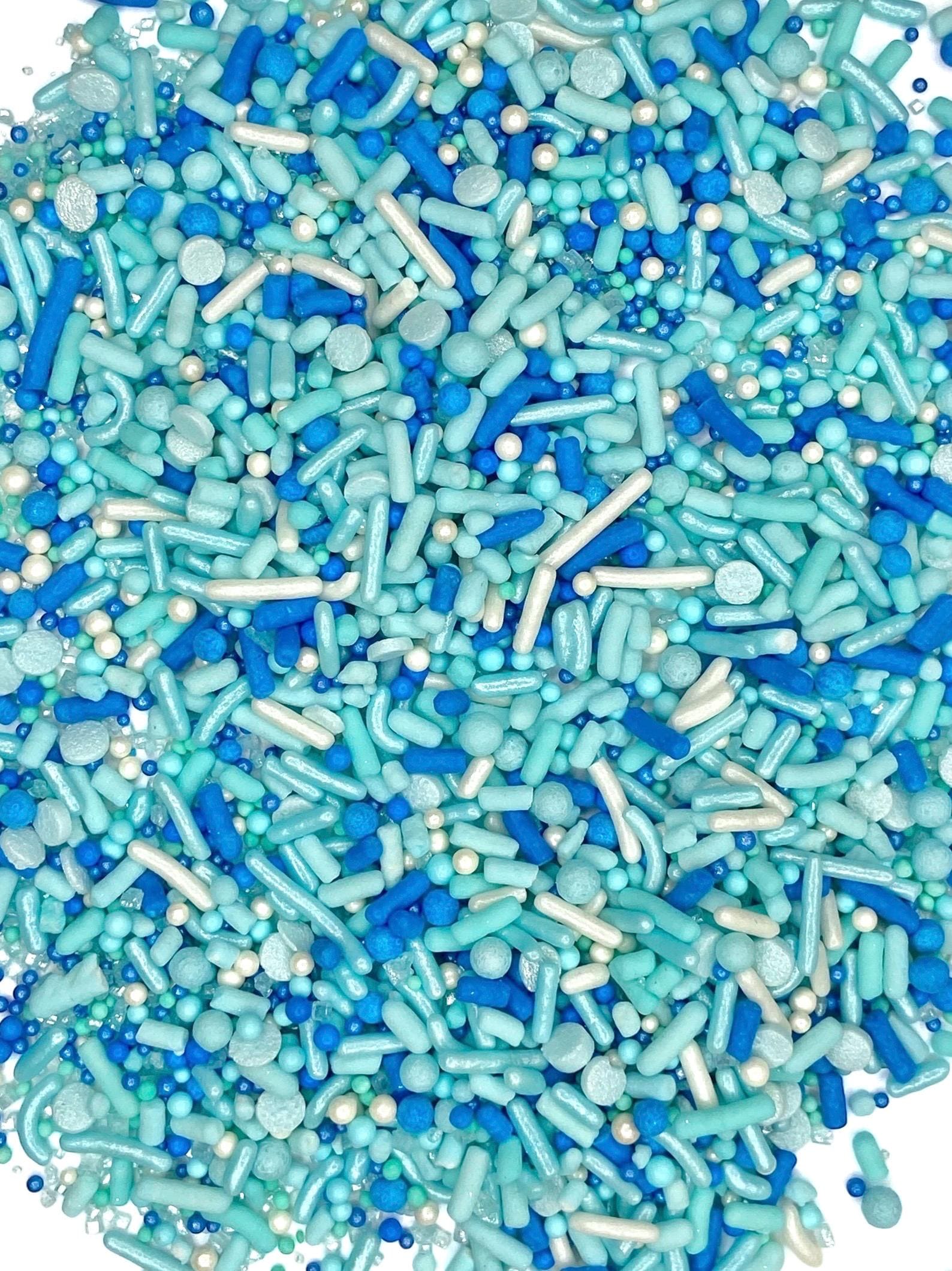 Sprinkle Rice Blue Sprinkle Mix Blue Baby Sprinkle Mix - Etsy
