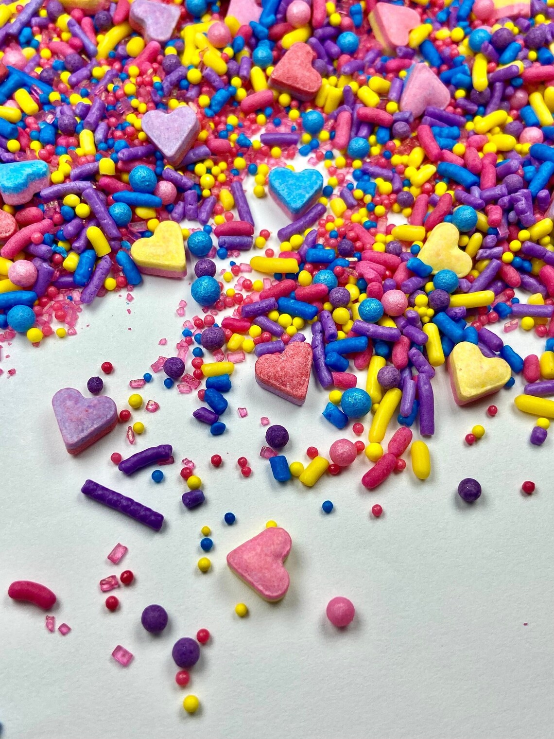 Sprinkle Mix Pretty Hearts Sprinkle Mix - Etsy